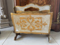Vintage Italian Florentine Giltwood Magazine Rack