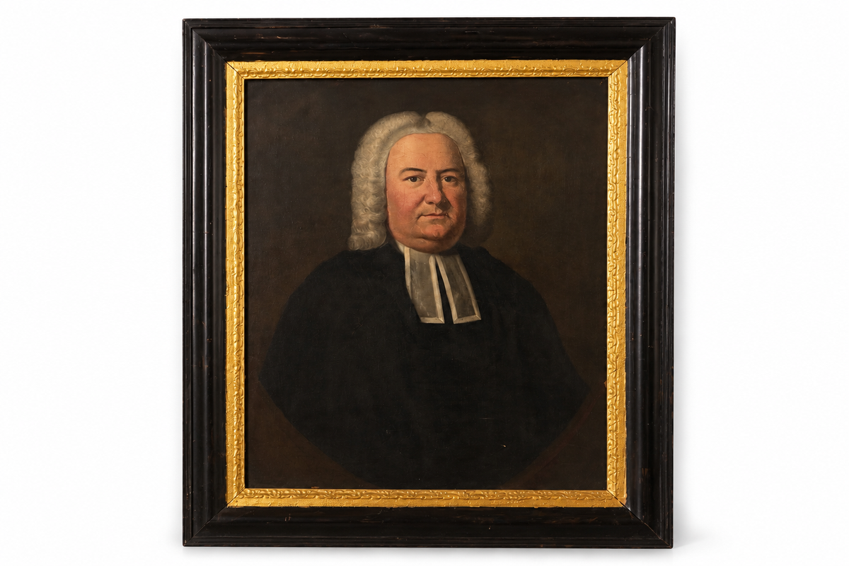 English School portrait,  likely 19th Century, possibly 18th Century.
