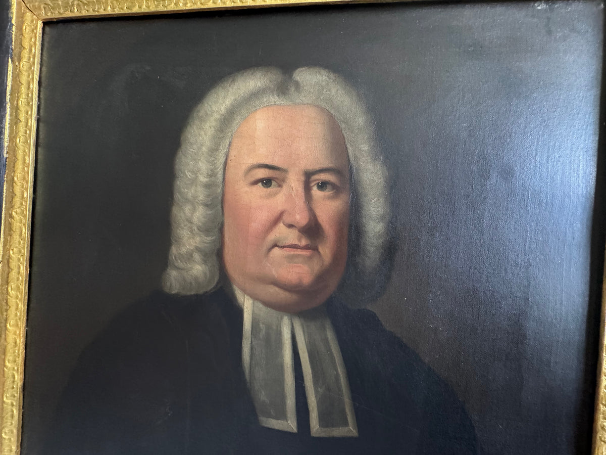 English School portrait,  likely 19th Century, possibly 18th Century.